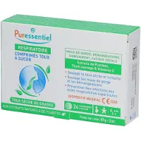 Puressentiel Ademhaling Hoest Zuigtabletten 24 St Zuigtabletten