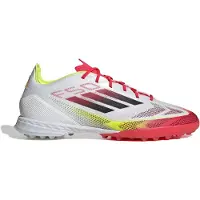 Adidas Heren F50 Pro TF Kunstgras Voetbalschoenen Cloud White/Core Black/Solar Yellow
