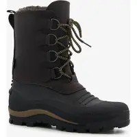 Kjelvik gevoerde heren snowboots zwart maat 41