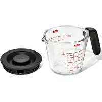 Oxo MAATBEKER MET GLASDEKSEL 500ML