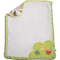 Nici With Rabbit Blanket 75x100 Cm Geel Kinderen