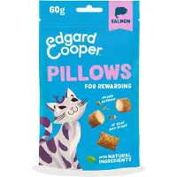 Edgard & Cooper 8x Adult Pillows Kattensnack Zalm 60 gr