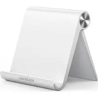 UGREEN Verstelbare bureauhouder voor telefoon en tablet, wit