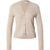 ONLY Gebreid vest 'ONLKatia' cappuccino