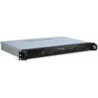 Inter-Tech 19" Server behuizing, 1UH, zwart