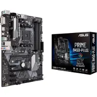 Asus 90MB0YN0-M0EAY0 PRIME B450-PLUS, moederbord met AMD B450 chipset, socket AM4, ATX-formaat