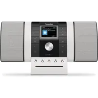 Technisat MULTYRADIO 4.0 SE, schwarz/weiß Internetradio DAB+, VHF (FM) USB, CD, FM, DAB+, Internetradio, Bluetooth, WiFi, MP3 Incl. afstandsbediening, Spotify,