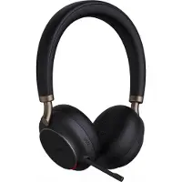 Yealink BH76UC ZWART USB-C (Draadloze, USB-C), Kantoorheadset, Zwart