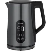 Trisa Digital Boil Waterkoker Aantal/Volume: 1.7 l Antraciet