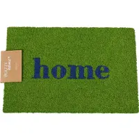 Boltze Deurmat HOME Kokos groen / blauw 60 x 40cm