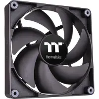 Thermaltake CL-F147-PL12BL-A PC-ventilator Zwart (b x h x d) 120 x 120 x 25 mm