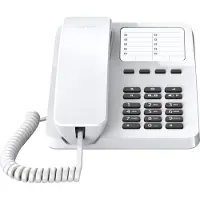 Gigaset DESK 400, Analoog telefoon, draadloos handset, 10 contacten, wit