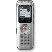 Philips Enregistreur audio VoiceTracer DVT2015 Argent et noir
