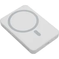 Xtrememac Powerbank - Magnetisch - 5.000 mAH - USB-C - MagSafe Houder - Connector - Wit