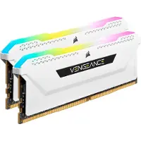 Corsair Vengeance RGB Pro SL Wit 32GB Kit (2x16GB) DDR4-3200 CL16 DIMM-geheugen