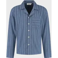 Yumeko Pyjamashirt Flanel XL Blauw - Eco, Bio & Fairtrade