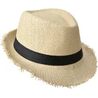 Juleeze Hoed Dames Ø 58 cm Beige Papierstro