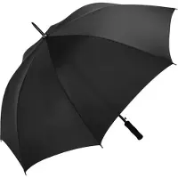 FARE Golfparaplu - Ø 120 cm - Automatisch openend - Winddicht - Soft-grip - Polyester/staal - Zwart