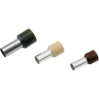 Cimco Aderendhülse 16 mm² 12 mm Teilisoliert Grün 18 2218 100 St.