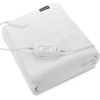 Monzana Elektrische Onderdeken Wit Polyester 150x80cm