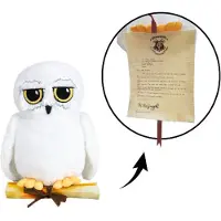 Harry Potter - Knuffel - Hedwig de Uil met Brief - Play by Play - T300 - 25 cm