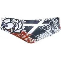 Turbo Scotland Swimming Brief Wit 2XL Man
