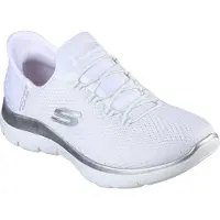 SKECHERS Sneakers laag 'Summits- Diamond Dream' zilver / wit