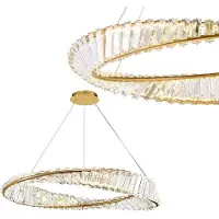 Toolight Kristal Led Plafondlamp App1201-cp