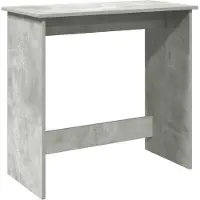 vidaXL Bureau, betonkleur, 80x40x75 cm, houtvezel