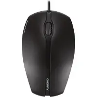 Cherry GENTIX bedrade optische muis zwart USB, 3 knoppen, rubberen zijkanten, 1000 dpi resolutie