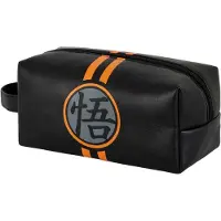 KARACTERMANIA - Dragon Ball Symbol Brick Plus Etui - Toilettas - Reistas - Toiletzak Geschikt voor Trolley - Zwart