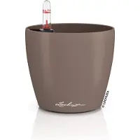 Lechuza CLASSICO Color 12 - Plantenbak - met bewateringssysteem - ALL-IN-ONE set met -PON - muskaat