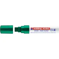 Edding 4090 chalk marker - blokpunt - 4 tot 15 mm - groen
