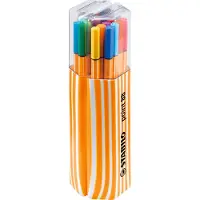 Stabilo Fineliner point 88 - Twin Pack - Assorted kleuren - 20 stuks