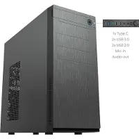 Chieftec HC-10B-OP computerbehuizing Mini Tower Zwart
