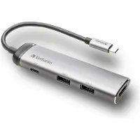 Verbatim USB-C-multipoort-hub USB 3.0 | HDMI