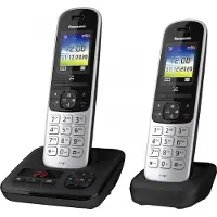 Panasonic KX-TGH722GS, Telefoon, Zwart