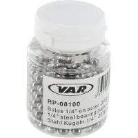VAR Box Of 300 Balls Zilver 6.35 mm