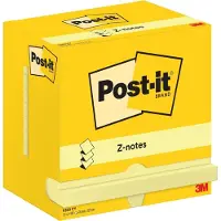3M Post-it Z-notes geel 76 x 127 mm (12 stuks)