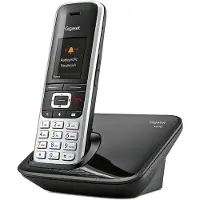 Gigaset S850 draadloos telefoon, platina zwart