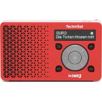 Technisat DigitRadio 1 SWR3 Editie (DAB+), Radio, Rood