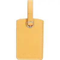 Samsonite kofferlabel 2x geel