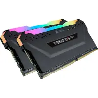 Corsair Vengeance RGB Pro Zwart 64 GB Kit (2x32 GB) DDR4-3200 CL16 DIMM-geheugen