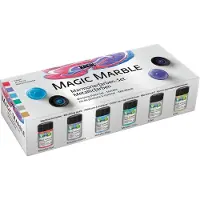 Creativ Company Kreul Magic Marble Set Metallic 6x20ml