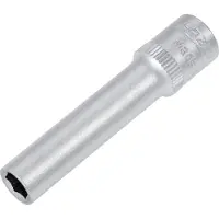 Hazet Dopsleutel 850LG-5.5 · 1/4 inch (6,3 mm) vierkant hol · Buiten-zeskant-tractieprofiel · SW 5,5 mm