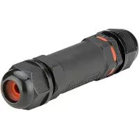 Goobay Transmedia - Stroom kabelverbinder - IP68 waterdicht - 10 cm