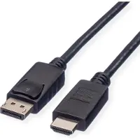 Roline DisplayPort Kabel DP - HDMI, M/M, zwart, 4,5 m