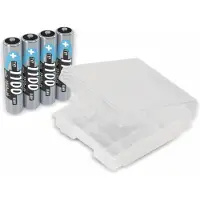 Ansmann HR03 +Box Oplaadbare AAA batterij (potlood) NiMH 1050 mAh 1.2 V 4 stuk(s)