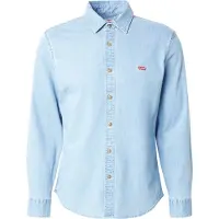 Levi's Overhemd 'Battery Housemark Slim Fit Shirt' lichtblauw