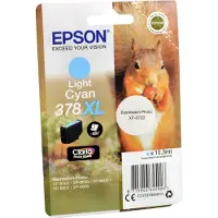Epson Inktcartridge 378XL (C13T37954010) Licht-cyaan Hoge capaciteit